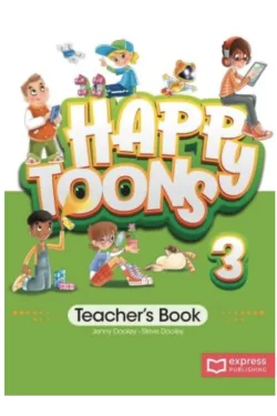 Happy Toons 3 Teachers Pack + Posters (mokytojo knyga)
