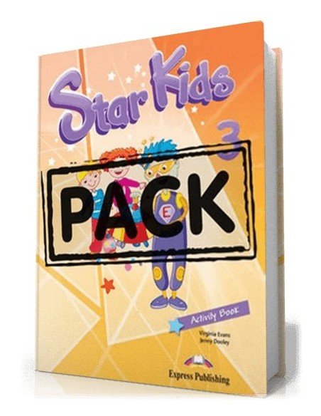 Star Kids 3 Activity Book +IE Book (pratybos)