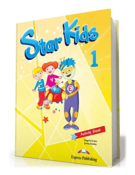 Star Kids 1 Activity Book +IE Book (pratybos)