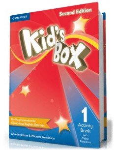 Kid's Box Second edition Level 1 Activity Book with Online Resources (pratybos)