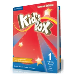 Kid's Box Second edition Level 1 Activity Book with Online Resources (pratybos)