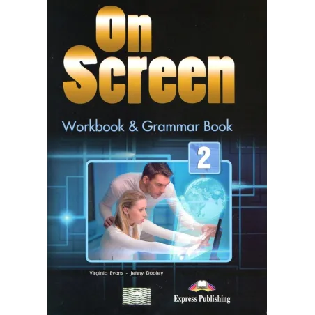 On Screen 2 Workbook & Grammar + DigiBook App (pratybos)