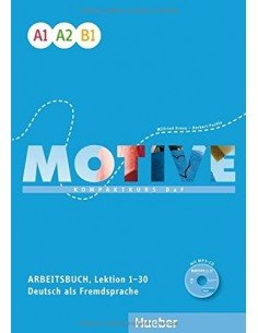 Motive  A1–B1 - Arbeitsbuch, Lektion 1–30 mit MP3-Audio-CD - (Kompaktkurs DaF)