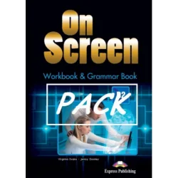 On Screen B2 Revised Workbook & Grammar (Writing Book, Ie Book, Listening & Digibook APPs)(pratybos)