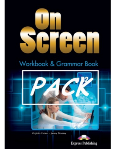 On Screen B2 Revised Workbook & Grammar (Writing Book, Ie Book, Listening & Digibook APPs)(pratybos)