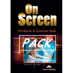 On Screen B2+ Revised Workbook & Grammar (Writing Book, Ie Book, Listening & Digibook APPs) (pratybos)