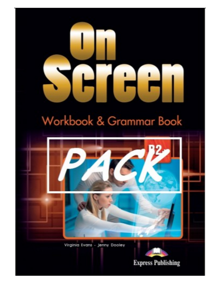 On Screen B2+ Revised Workbook & Grammar (Writing Book, Ie Book, Listening & Digibook APPs) (pratybos)