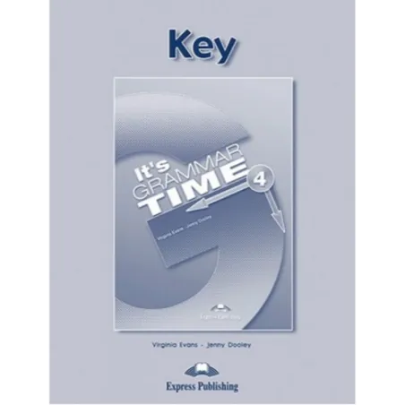Its Grammar Time 4 Key