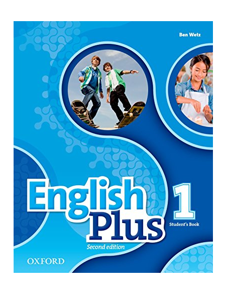 English Plus (New 2 edition) 1 Student's Book (vadovėlis)
