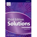 Solutions 3nd Edition Intermediate Students Book vadovėlis