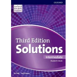 Solutions 3nd Edition Intermediate Students Book vadovėlis