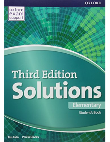 Solutions 3nd Edition Elementary Students Book