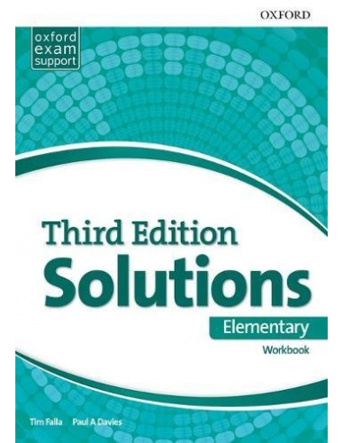 Solutions 3nd Edition Elementary Workbook (pratybos)