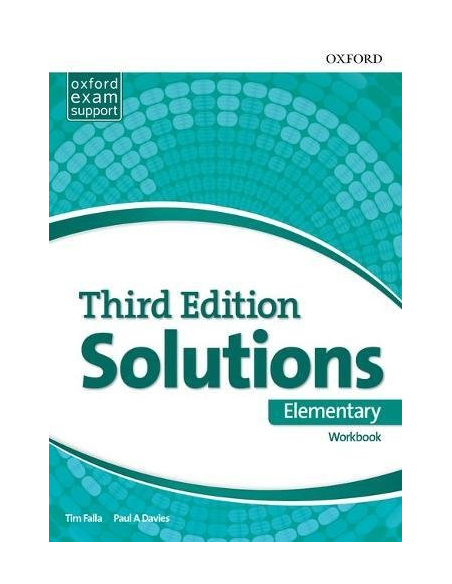 Solutions 3nd Edition Elementary Workbook (pratybos)