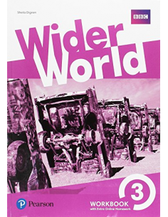 Wider World 3 Workbook &Extra Online Homework 