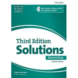 Solutions 3nd Edition Elementary Teachers Book