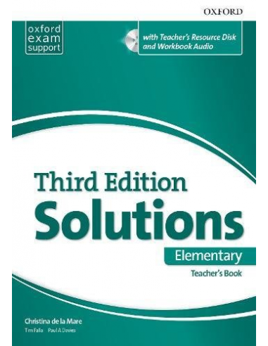 Solutions 3nd Edition Elementary Teachers Book