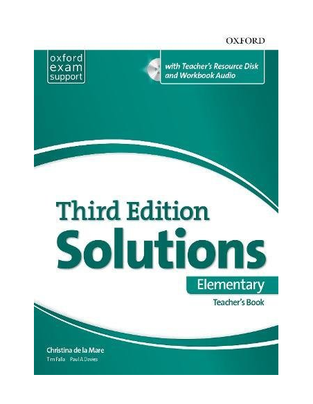 Solutions 3nd Edition Elementary Teachers Book