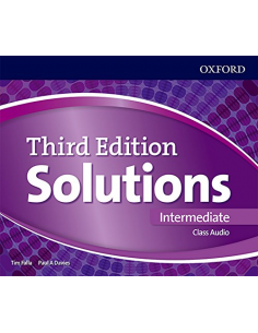 Solutions 3nd Edition Intermediate Class CD