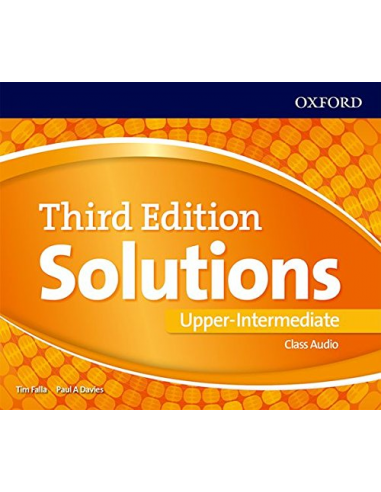 Solutions 3nd Edition Upper-Intermediate Class Audio CD