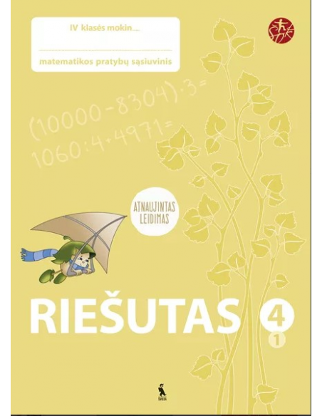 RIEŠUTAS.  Pratybų sąsiuvinis IV kl. 1-asis