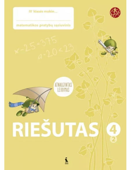 RIEŠUTAS.  Pratybų sąsiuvinis IV kl. 2-asis