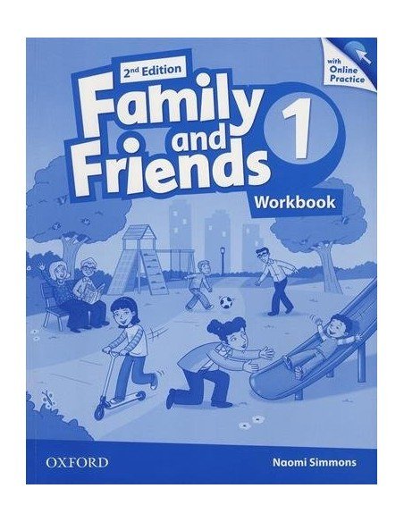 Family & Friends Second Edition 1 Workbook (pratybos su online practice)