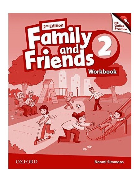 Family & Friends Second Edition 2 Workbook (pratybos su online practice)