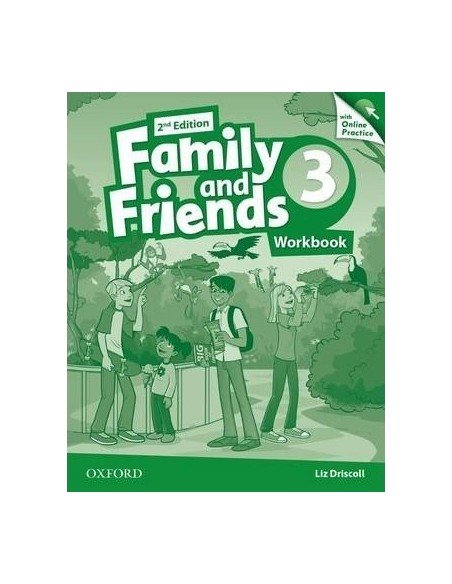 Family & Friends Second Edition 3 Workbook (pratybos su online practice)