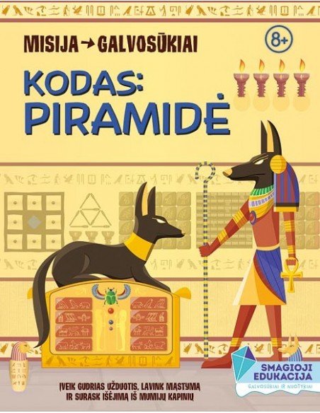 Misija: galvosūkiai. Kodas: piramidė