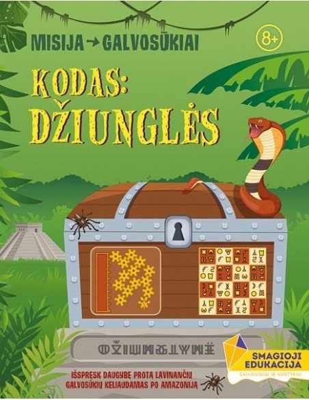 Misija: galvosūkiai. Kodas: džiunglės