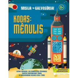 Misija: galvosūkiai. Kodas: mėnulis | Knygeta.lt