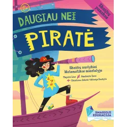 Daugiau nei piratė. Skaičių pasakos. – matematika | Knygeta.lt