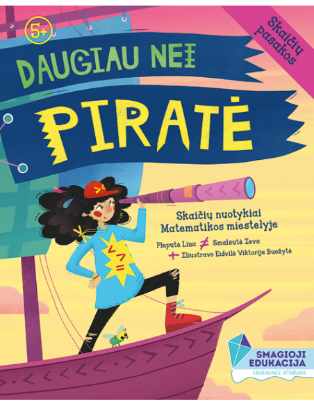 Daugiau nei piratė. Skaičių pasakos.