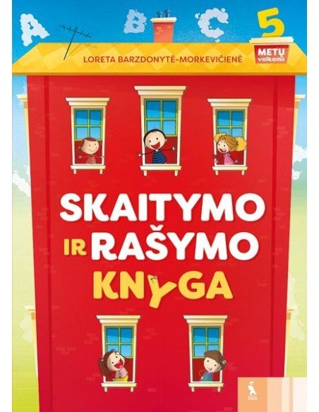 Skaitymo ir rašymo knyga 5 metų vaikams