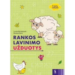 Rankos lavinimo užduotys 5 metų vaikams