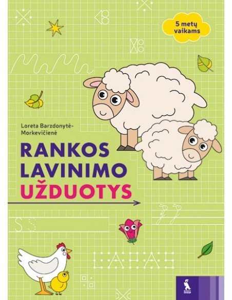Rankos lavinimo užduotys 5 metų vaikams