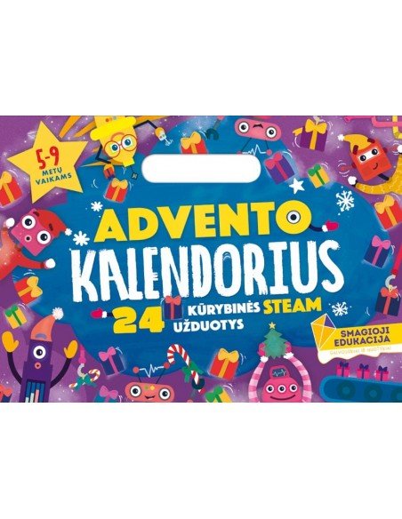 Advento kalendorius. 24 kūrybinės STEAM užduotys