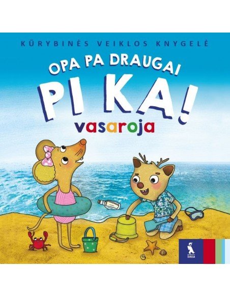 PI ir KA vasaroja. Kūrybinės veiklos knygelė