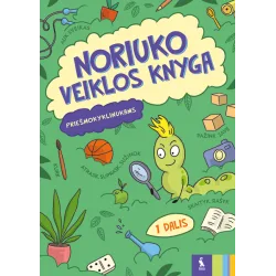 Noriuko veiklos knyga. Priešmokyklinukams 1 dalis | Knygeta.lt