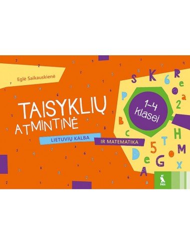 Taisyklių atmintinė 1–4 klasei