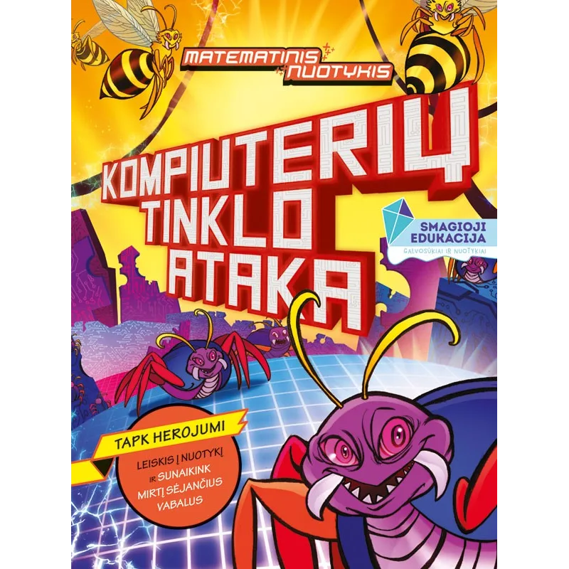 Kompiuterių tinklo ataka. Matematinis nuotykis. | Knygeta.lt