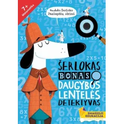 Šerlokas Bonas. Daugybos lentelės detektyvas | Knygeta.lt