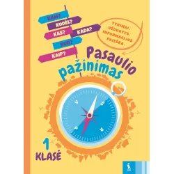 Pasaulio pažinimo tyrimai, užduotys 1 klasei | Knygeta.lt