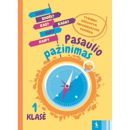 Pasaulio pažinimo tyrimai, užduotys 1 klasei | Knygeta.lt