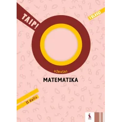 MATEMATIKA. Užrašai 1 klasei, 2 dalis – TAIP! | Knygeta.lt