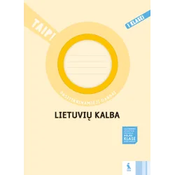LIETUVIŲ KALBA. Pasitikrinamieji darbai 1 klasei – TAIP! | Knygeta.lt