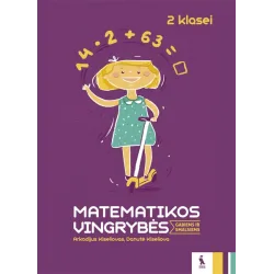 Matematikos užduotys gabiems vaikams „Matematikos vingrybės“ 2 | Knygeta.lt