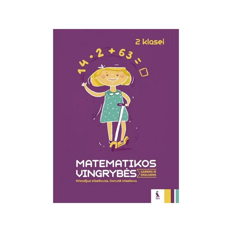 Matematikos užduotys gabiems vaikams „Matematikos vingrybės“ 2 | Knygeta.lt