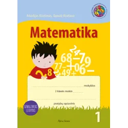 MATEMATIKA. 1-asis matematikos pratybų sąsiuvinis II klasei Atnaujintas leidimas | Knygeta.lt